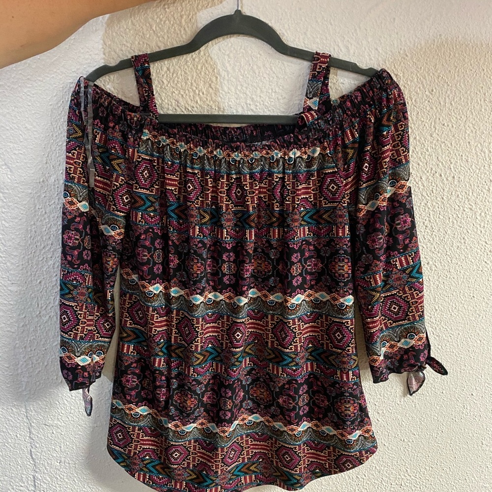 Cold shoulder shirt